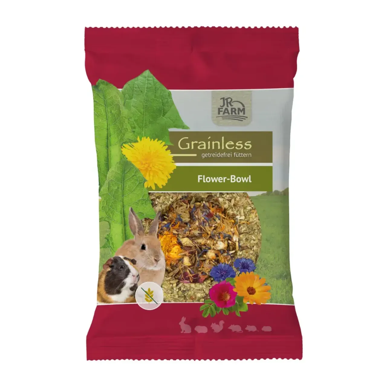 JR Farm Grainless Blomsterskål til gnavere 175 g